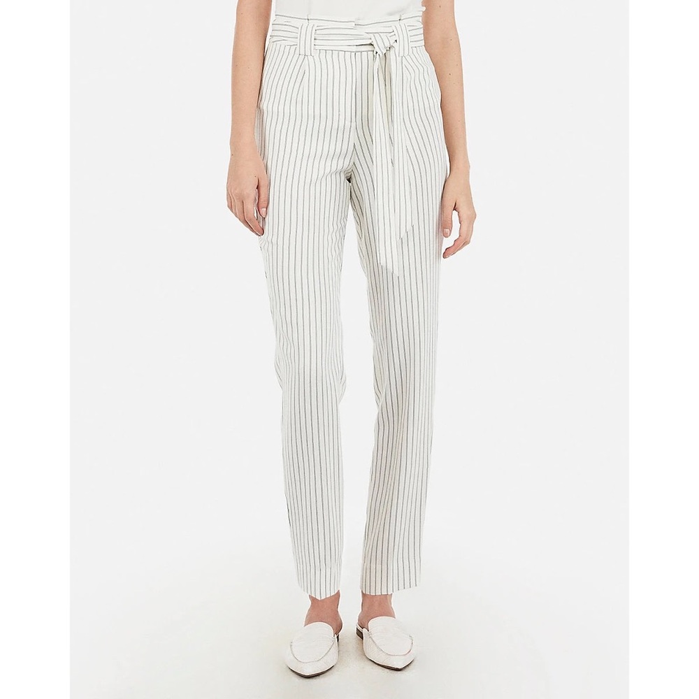 NWT Express Pinstripe High Rise Pants